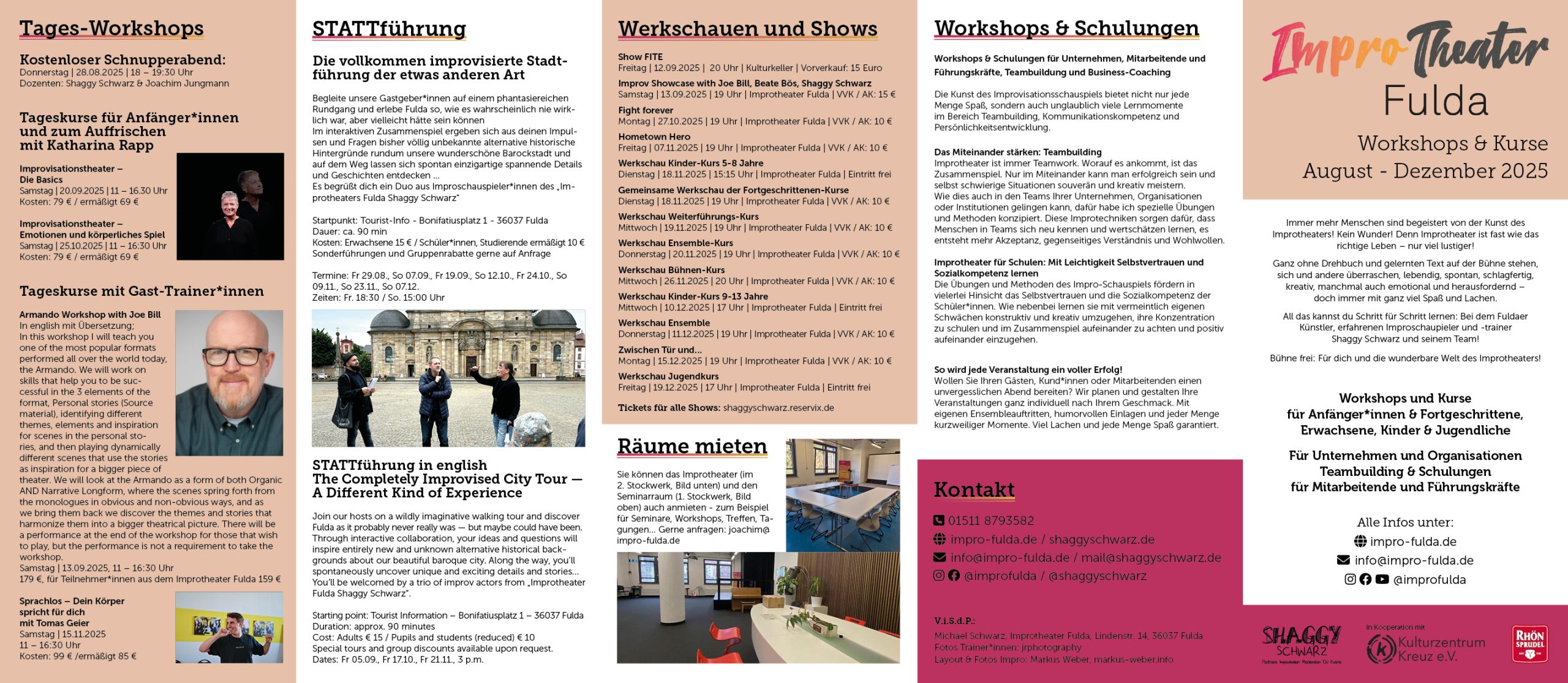 Impro Flyer 08 2025